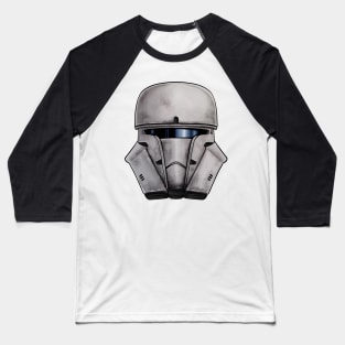 Tank Trooper - White Baseball T-Shirt